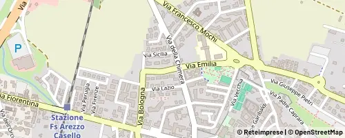 Mappa Arezzo