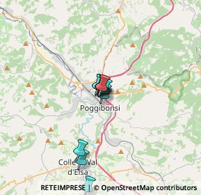 Mappa Via Montesabotino, 53036 Poggibonsi SI, Italia (1.98364)