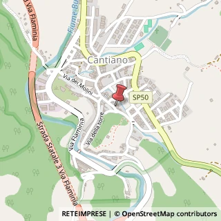 Mappa Piazza Luceoli, 33, 61044 Cantiano, Pesaro e Urbino (Marche)