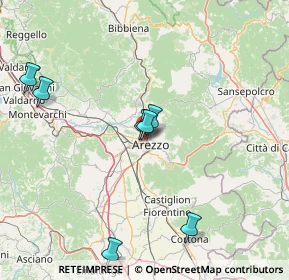 Mappa Viale G. Amendola, 52100 Arezzo AR, Italia (33.88538)