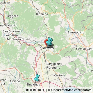 Mappa Viale G. Amendola, 52100 Arezzo AR, Italia (41.471)