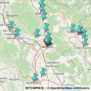 Mappa Viale G. Amendola, 52100 Arezzo AR, Italia (17.4465)