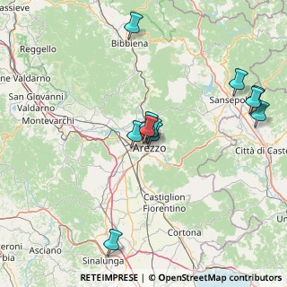 Mappa Viale G. Amendola, 52100 Arezzo AR, Italia (15.42364)