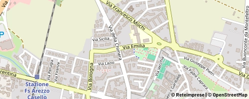 Mappa Arezzo