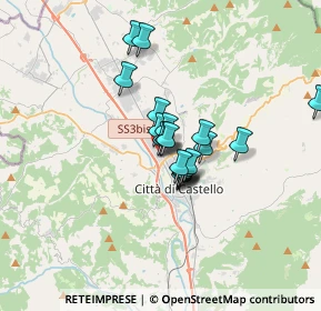 Mappa Via Achille Grandi, 06012 Città di Castello PG, Italia (2.226)