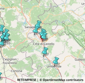 Mappa Via Achille Grandi, 06012 Città di Castello PG, Italia (23.42941)