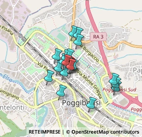 Mappa Viale Guglielmo Marconi, 50136 Poggibonsi SI, Italia (0.306)