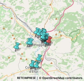 Mappa Viale Guglielmo Marconi, 50136 Poggibonsi SI, Italia (2.1685)