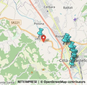 Mappa Vocabolo Pulcino, 06012 Città di Castello PG, Italia (2.52364)