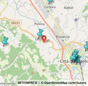 Mappa Vocabolo Pulcino, 06012 Città di Castello PG, Italia (3.23455)