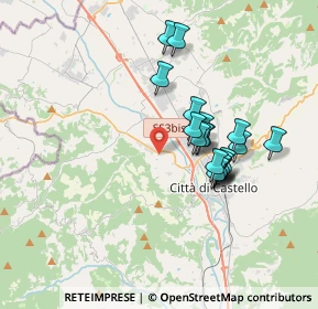 Mappa Vocabolo Pulcino, 06012 Città di Castello PG, Italia (3.3855)