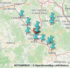 Mappa Via Volturno, 53036 Poggibonsi SI, Italia (10.67714)