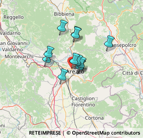 Mappa Via Antonio Stoppani, 52100 Arezzo AR, Italia (8.5125)