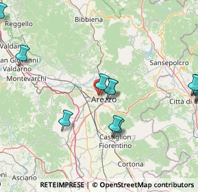 Mappa Via Antonio Stoppani, 52100 Arezzo AR, Italia (21.07538)