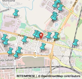 Mappa Via Antonio Stoppani, 52100 Arezzo AR, Italia (0.591)