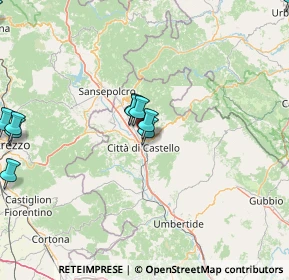 Mappa Via Delle Scienziate, 06012 Città di Castello PG, Italia (22.58583)