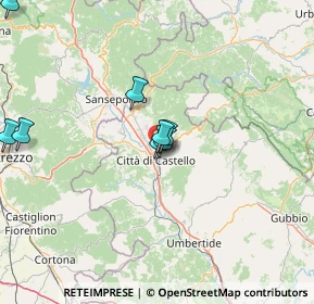 Mappa Via Delle Scienziate, 06012 Città di Castello PG, Italia (30.04)