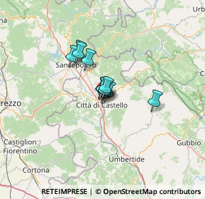 Mappa Via Delle Scienziate, 06012 Città di Castello PG, Italia (6.73)