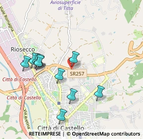 Mappa Via Delle Scienziate, 06012 Città di Castello PG, Italia (0.98273)