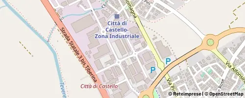 Mappa Città di Castello