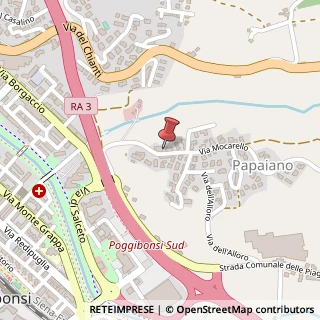 Mappa Via di Mocarello, 9, 53036 Poggibonsi, Siena (Toscana)