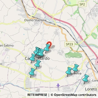 Mappa Via Bellini, 60022 Castelfidardo AN, Italia (2.11833)