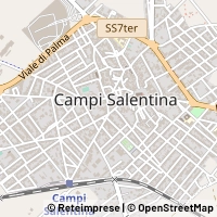 Karta Campi Salentina