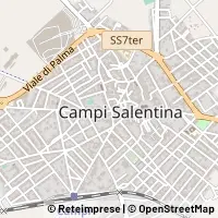 지도 Campi Salentina