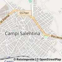 Карта Campi Salentina