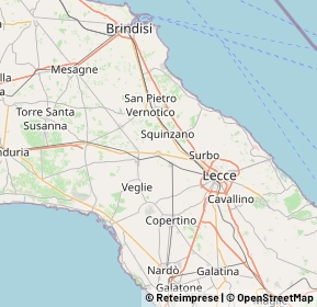 Mappa 73012 Campi Salentina LE, Italia (14.55444)
