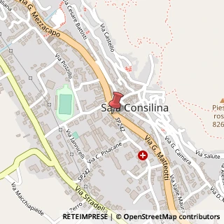 Mappa Via G. Matteotti, 22, 84036 Sala Consilina, Salerno (Campania)