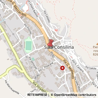 Mappa Via G. Matteotti, 20, 84036 Sala Consilina, Salerno (Campania)