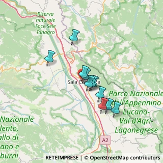 Mappa Via S'andrea, 84036 Sala Consilina SA, Italia (5.56545)