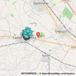 Mappa Strada Comunale Campi Trepuzzi, 73012 Campi Salentina LE, Italia (1.6245)