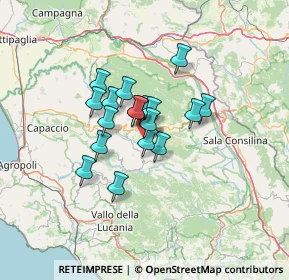 Mappa Via S. Pecori, 84020 Roscigno SA, Italia (9.41778)