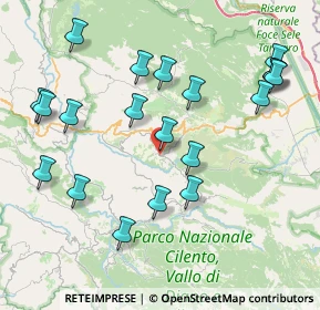 Mappa Via S. Pecori, 84020 Roscigno SA, Italia (9.599)