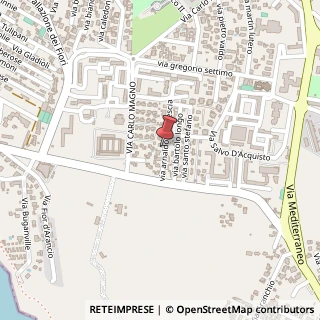 Mappa Via Arnaldo da Brescia, 1, 74122 Taranto, Taranto (Puglia)