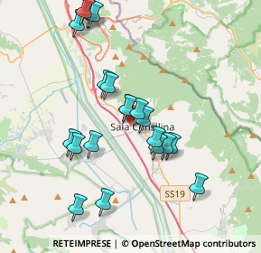 Mappa Contrada S. Golfo, 84036 Sala Consilina SA, Italia (3.8965)