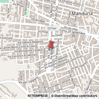 Mappa Via I Maggio, 95, 74024 Neviano, Lecce (Puglia)