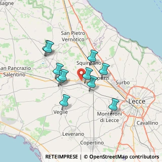 Mappa 73012 Campi Salentina LE, Italia (6.12)