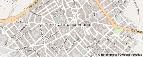 Mappa Campi Salentina