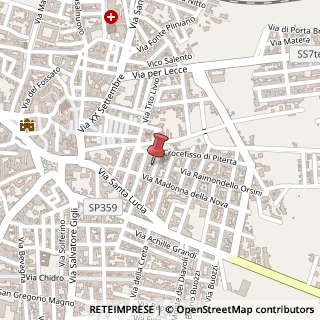Mappa Via Delli Conchi, 19, 74024 Manduria, Taranto (Puglia)