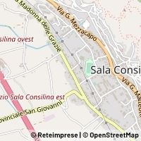 Hartă Sala Consilina