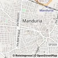 Mapa Manduria