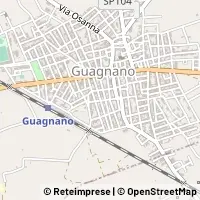 Karte Guagnano