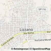 Karte Lizzano