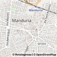 Hartă Manduria