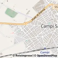 Kaart Campi Salentina