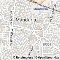 Karte Manduria