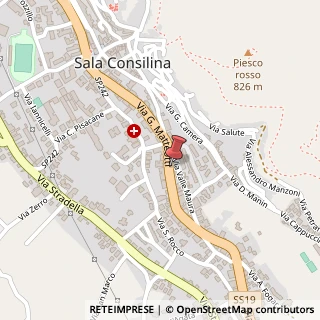 Mappa Via G. Matteotti, 201, 84036 Sala Consilina, Salerno (Campania)